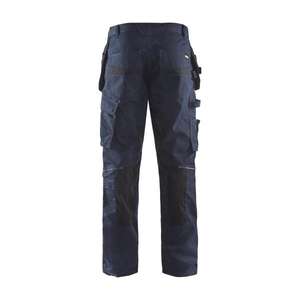 BLAKLADER - 149613308699C62 Service <b>trousers</b> stretch with nail pockets Dark <b>navy</b>/Black - EAN 7330509548394 <b>WORK</b> <b>TROUSERS</b> - Product Image 2