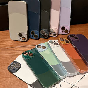 Protector duro de PC a prueba de golpes anticaída para <span class=keywords><strong>iPhone</strong></span> 15 16 <span class=keywords><strong>Pro</strong></span> <span class=keywords><strong>Max</strong></span> <span class=keywords><strong>11</strong></span> 12 14 <span class=keywords><strong>Pro</strong></span> <span class=keywords><strong>Max</strong></span>, funda colorida para teléfono, funda para <span class=keywords><strong>iPhone</strong></span> - Product Image 4