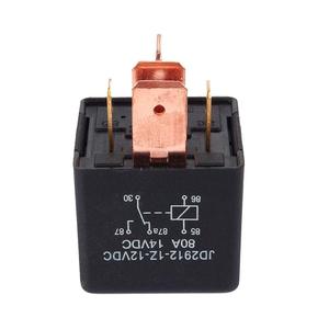 Relé Automotriz <span class=keywords><strong>Universal</strong></span> Sellado JD2912 80A 12V 24V, Relé Electromagnético Impermeable con Orificio de Montaje, Accesorio para Calentador Previo de RV y Arranque - Product Image 3