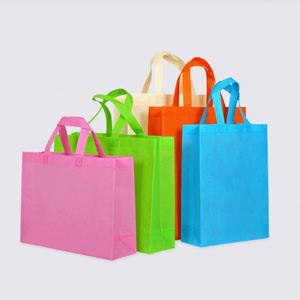 Bolsa de Compras Reutilizable Económica al por Mayor, Fabricada con Material Reciclado No Tejido - Product Image 1