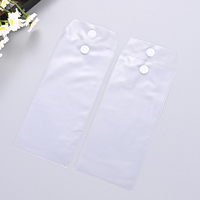 UIOWIO Petit sac à fermeture à pression en plastique PVC de haute qualité pour l'emballage de mini sacs de scellage à chaud pour la papeterie