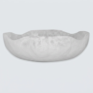 Elegante Tazón de Resina Clásico Hecho a Mano, Ecológico, para Bodas, Plato Decorativo para Servir, Arte en Resina Epoxi, Decoración de Lujo para el Hogar, Centro de Mesa - Product Image 1