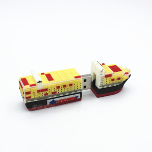 Pendrive <span class=keywords><strong>USB</strong></span> de PVC de estilo agradable, superventas, forma de barco de carga, memoria <span class=keywords><strong>USB</strong></span> de 4GB, disco <span class=keywords><strong>USB</strong></span> con forma de recipiente de carga - Product Image 6