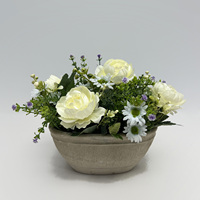 Künstliche Rose Hochzeits strauß Real Touch Burgund Home Decoration Party Herzstück Braut blumen