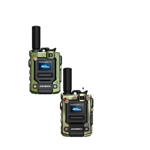 Anysecu 4G POC TWO-Way Radio K300 Linux System with Real Ptt Built In K300 4G full Netcom Mini Network Radio