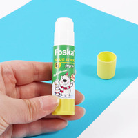 Foska Material de PVP de calidad de arte no tóxico y libre de ácido 8g 15g 21g 36G barra de pegamento para uso escolar y de oficina
