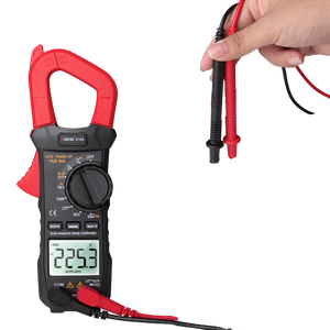 Multimètre à pince numérique avancé ANENG ST209 avec affichage numérique uniquement, test de ligne de tension et de continuité, plage de tension 6V-600V - Product Image 5