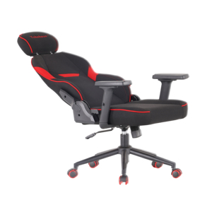 Chaise pivotante ergonomique noire de haute qualité avec fonctions inclinables et tournantes pour les joueurs de café <span class=keywords><strong>Internet</strong></span> compétitifs en métal - Product Image 6