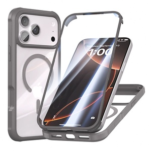 เคสโทรศัพท์แม่เหล็กป้องกัน 360 องศา สำหรับ iPhone 17 Pro Max แบบแข็ง ป้องกันทั้งด้านหน้าและด้านหลัง - Product Image 5
