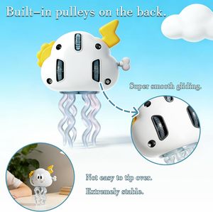 Jouet mécanique à remonter EPT Nuage de pluie méduse, sans piles, dansant et coulissant, pour enfants - Product Image 5
