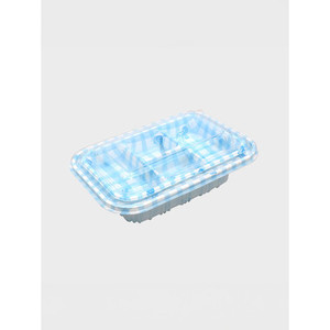 Juego de fiambrera desechable, guarnición separada para arroz, 3 piezas - Product Image 1