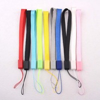 Dragonne courte et colorée de 16,5 cm pour MP3, lecteur USB, clé, porte-badge, téléphone portable
