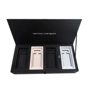 Luxury high quality weeding gift box cosmetic packaging OEM/ODM low price free sample with fast shipping round box