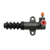 HZHX Kupplungsnehmerzylinder-Baugruppe S089-41-920 für Bongo E-Serie 929, gerader Zylinder, 2-Bolzen-Flansch, 3/4 Zoll Bohrung, roter Anschluss