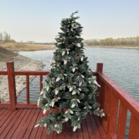 JFD CT-041 120-210cm Hochwertiger Grüner PE Künstlicher Weihnachtsbaum für Heim Party Feiertagsdekoration Valentinstag Halloween