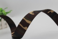 Ceintures tactiques de couleur de camouflage de stock d'usine haute résistance recyclable 3.8cm/1.5 pouces de largeur utilisation tactique pour la chasse