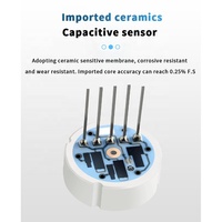 Keramik presisi tinggi Piezo PTFE cairan anti-korosif Sensor Level air pemancar tekanan untuk cairan zat kimia