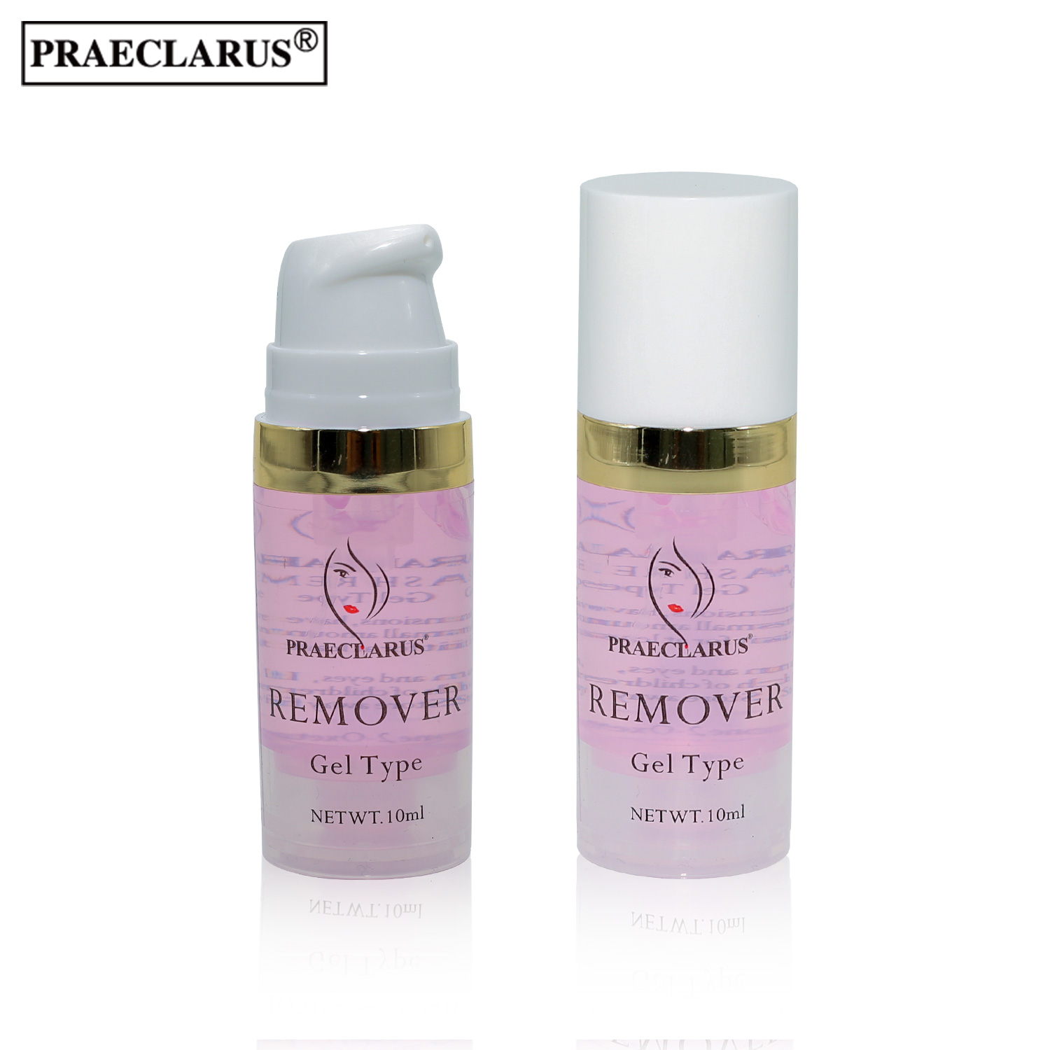 Rimuovi Gel con colla per Extension per ciglia pronto Stock prodotti per rimuovere la colla per ciglia dal Comfort delicato 10ML accetta il Logo personalizzato