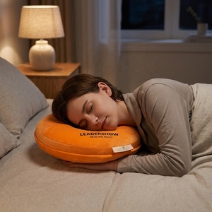 Cuscino Ergonomico a Forma di Ciambella per Piercing all'Orecchio, Cuscino per Dormire sul Fianco, Allevia il <span class=keywords><strong>Dolore</strong></span> all'Orecchio con Fodera Rimovibile con Cerniera - Product Image 4