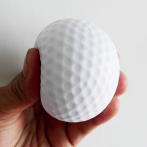 Pelotas de Golf de Espuma de PU con Logotipo Personalizado, Pelotas Antiestrés Promocionales - Product Image 1