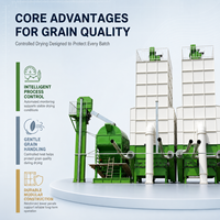 Machine de séchage de soja et de céréales multiples à grande capacité (35 tonnes/lot) pour usage agricole