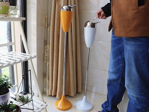 Cenicero metálico vertical al por mayor, anticasco de ceniza volante, telescópico de suelo con tapa, accesorios para fumar - Product Image 3