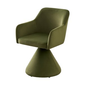 Light Luxury One Seat Flannel Makeup Chair <strong>Sofa</strong> with Rotating Backrest No Assembly Required <strong>for</strong> Style <strong>for</strong> <strong>Bedroom</strong> Home Use - Product Image 6