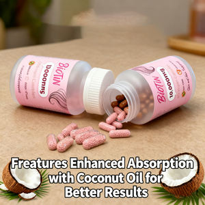 كبسولات البيوتين 10,000 ميكروغرام الأكثر مبيعًا في أوروبا وأمريكا، مكمل غذائي للشعر والبشرة والأظافر، يدعم صحة الشعر والبشرة والأظافر - Product Image 3