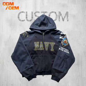 Biểu Tượng Tùy Chỉnh Dập Nổi Mui Xe Áo Hoodie Nặng Trọng Lượng Người Đàn Ông Thiết Kế Nổi Hoodies 400gsm 500gsm Nặng Lông Cừu - Product Image 1
