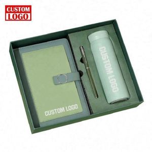 Personalized Business <b>Gift</b> Box Set with Bottle Custom Color/Design Logo Free Design Service for Corporate Giveaways (Men/Women) - Product Image 1