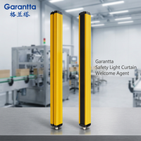 Cortina de Luz de Seguridad de Largo Alcance de 30 Metros, Tipo 4, Certificación CE RoHS, Protección Personalizada, Garantía de 2 Años