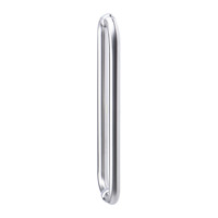 Poignée de porte de bureau double face en tube rond SUS304 pour porte en verre et porte en bois avec installation facile