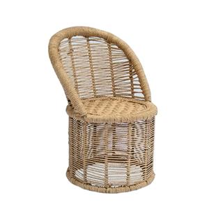 Chaise personnalisée pour salon, mobilier en rotin tressé à la main, chaise de jardin pour terrasse extérieure et restaurant - Product Image 1