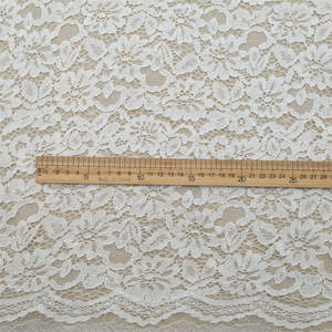 Tissu en dentelle française tricotée, fantaisie, luxe, traditionnel, motif floral vintage, dentelle en nylon - Product Image 3