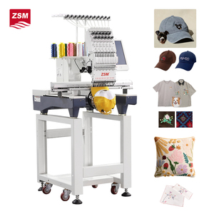 Machine à broder informatisée 1 tête pour t-shirts et casquettes, usage domestique - Product Image 1