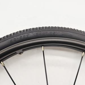 Aksesoris Roda Belakang Kursi Roda 24* 1.95/1.75 Inci, Hub Aluminium Alloy Ungu, Velg Dua Lapis, Ban Segala Medan, Roda Luar Ruangan - Product Image 2