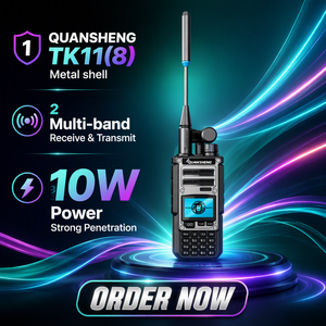 Radio <span class=keywords><strong>CB</strong></span> populaire QUANSHENG TK11(8) 27 MHz Émetteur-récepteur SSB double réception - Product Image 6