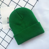 Gorro de Punto Personalizado Unisex de Alta Calidad para Bebés y Niños, Gorro de Invierno con Diseño a Cuadros y Logotipo Bordado en 3D
