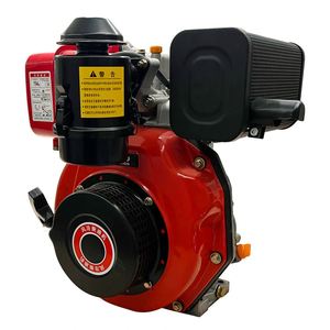 Motor Diésel Monocilíndrico de 4 Tiempos y 9 HP 186f, Refrigerado por Aire, con Cojinete, de Alta Calidad y Gran Potencia - Product Image 1