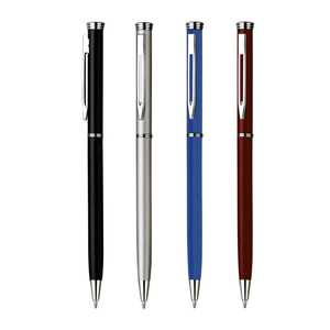 Cadeau d'affaires personnalisé stylo en métal stylo à bille roulante promotionnel papeterie de bureau stylo signature - Product Image 2