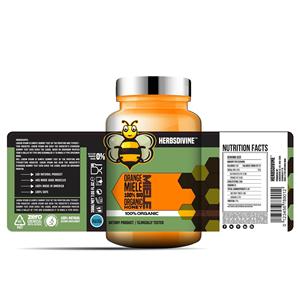 Không thấm nước tùy chỉnh nhãn chai tổng hợp sản phẩm giấy Sticker vitamin Y dán chai nhãn CuộN - Product Image 3