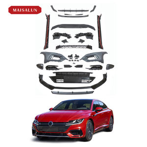 Auto lifting per <span class=keywords><strong>Volkswagen</strong></span> <span class=keywords><strong>Arteon</strong></span> Upgrade al Kit carrozzeria stile R-line con diffusore di minigonne laterali paraurti anteriore - Product Image 1