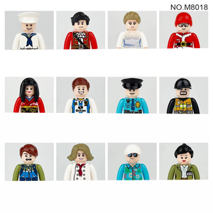 Lot de figurines miniatures professionnelles en blocs de construction, thème métiers, jouets promotionnels DIY - Product Image 5