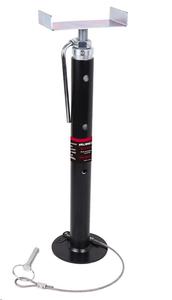 Juego de 2 piezas de soportes estabilizadores de acero de alta resistencia para RV, 5000 libras - Soportes ajustables para patas de remolque de 5ta rueda - Product Image 3