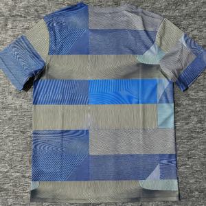 Jersey Musim Panas Spanyol 2526 Lengan Pendek 100% Poliester Elastis Cepat Kering Bernapas Heat-Transfer OEM - Product Image 6