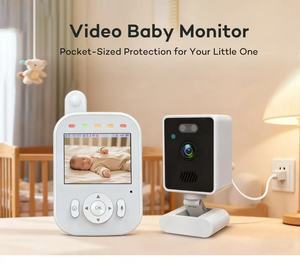PIX-LINK Nouveau <span class=keywords><strong>Babyphone</strong></span> avec caméra et audio, moniteur vidéo pour bébé 2,8 pouces, transmission sécurisée <span class=keywords><strong>longue</strong></span> <span class=keywords><strong>portée</strong></span>, vision nocturne, caméra 720P - Product Image 4