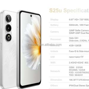 Téléphone S25u Certifié Google 4+128 Go Double SIM Double Veille Écran Large 6,6 Pouces Processeur Octa-Core Vente en Gros Usine HD Français Allemand - Product Image 2