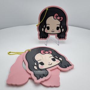 아크릴 애니메이션 거울 휴대용 거울 패션 선물 발렌타인데이 선물 귀여운 화장 거울 맞춤형 친환경 거울 - Product Image 1