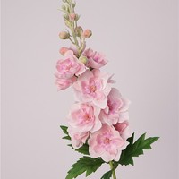 Bunga Delphinium Artificial Premium Real Touch Grosir, Semprotan Delphinium Palsu Realistis untuk Dekorasi Pernikahan, Rumah, dan Acara