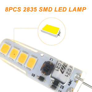 Ampoule LED G4 Base 1.4W DC 12V SMD 2835, blanc chaud 3500K, 150LM, corps en PC, durée de vie 25000H, certifiée CE - Product Image 3